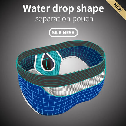 52025 Men's Dual Pouch Briefs – Ultra-Soft Modal, Patented Separation Pouch with Silk Mesh Support and Breathable Comfort