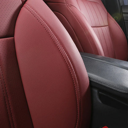 For Honda CRV CR-V IV 2012 2013 2014 2015 2016 Custom Faux Leather Car Seat Covers Full Set Interior Protector Accessories