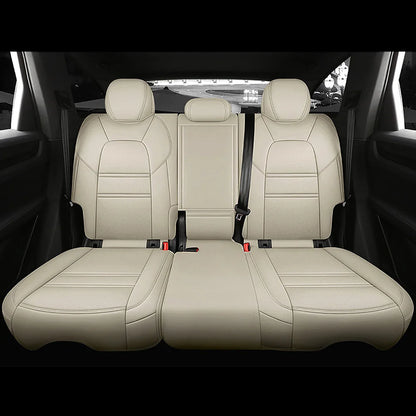 For Honda CRV CR-V IV 2012 2013 2014 2015 2016 Custom Faux Leather Car Seat Covers Full Set Interior Protector Accessories