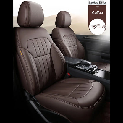 For Honda CRV CR-V IV 2012 2013 2014 2015 2016 Custom Faux Leather Car Seat Covers Full Set Interior Protector Accessories