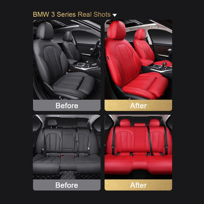 For Jeep Wrangler Unlimited JL 4 Doors 2018 2019 2020 2021 2022 Custom 5-Seat Faux Leather Car Seat Covers Interior Accessories