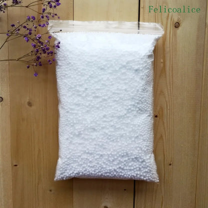 12L DIY Snow Mud Particles Accessories Slime Balls Small Tiny Foam Beads For Floam Filler For DIY Supplies 2-4mm