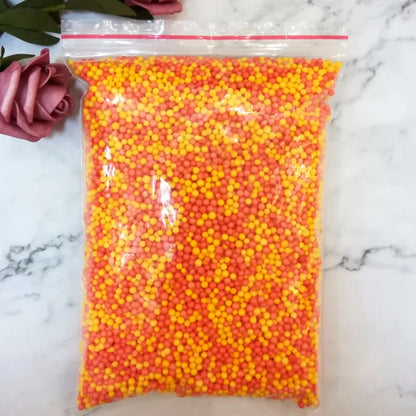 12L DIY Snow Mud Particles Accessories Slime Balls Small Tiny Foam Beads For Floam Filler For DIY Supplies 2-4mm