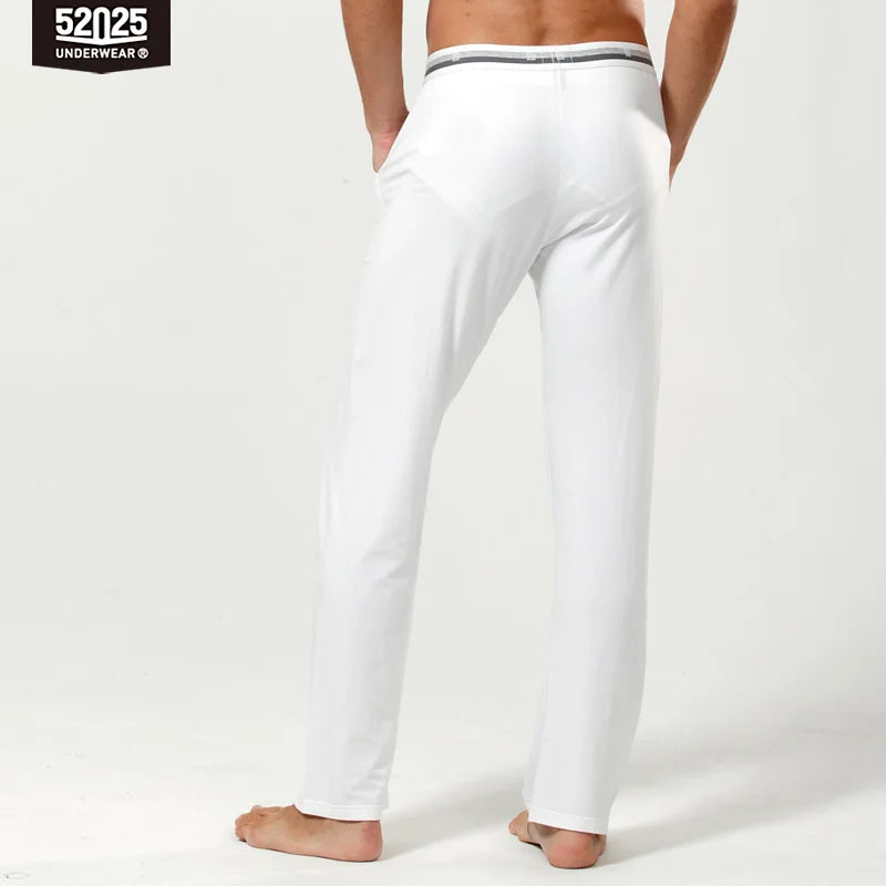 52025 Men's Cotton Modal Pajama Pants (2-Pack) – Silky-Soft Lounge Pants with Relaxed Fit, Side Pockets & Lightweight Comfort