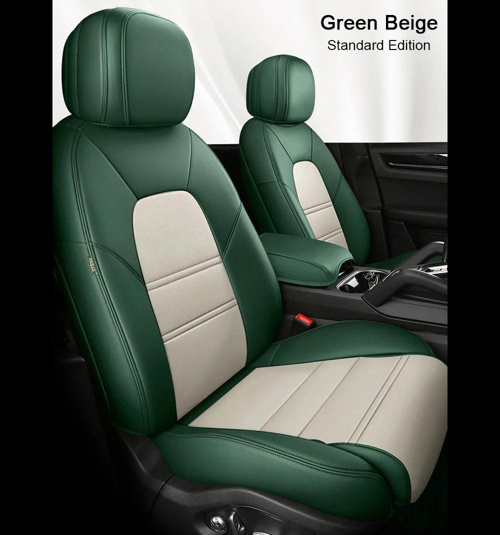 For Honda CRV CR-V IV 2012 2013 2014 2015 2016 Custom Faux Leather Car Seat Covers Full Set Interior Protector Accessories