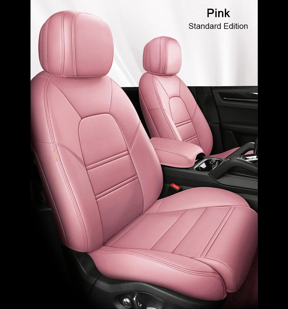 For Honda CRV CR-V IV 2012 2013 2014 2015 2016 Custom Faux Leather Car Seat Covers Full Set Interior Protector Accessories