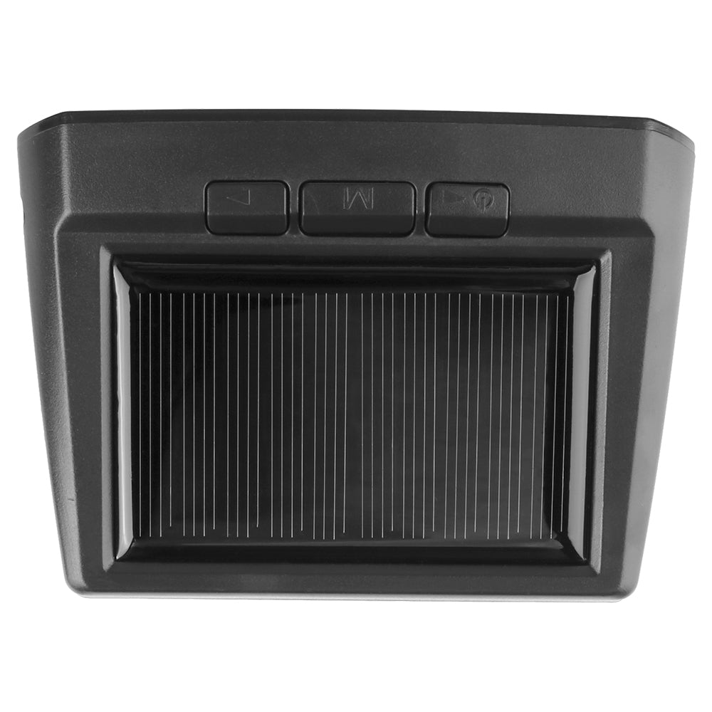 USB Solar Powered Intelligent Temperature Warning LCD Display + 4 External Sensors Car TPMS Wireless Tire Pressure System