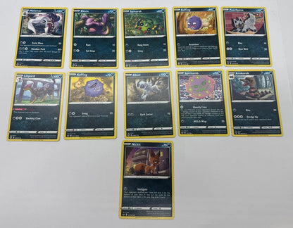11 X Pokemon Dark Trading Cards Collection Random Years & Series GC 8778-77