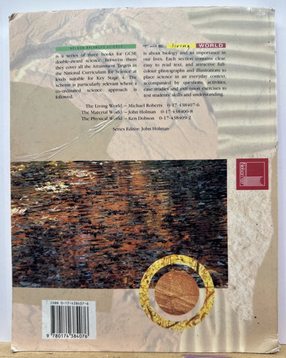 The Living World : Micheal Roberts Book In OK Condition