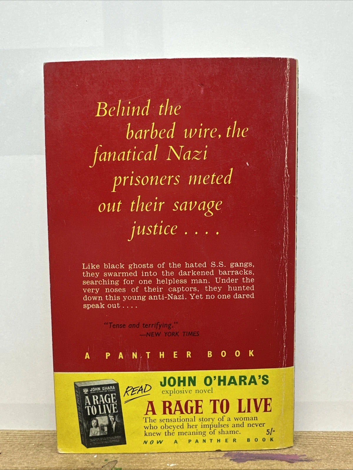 Beyond Defeat - Hans Werner Richter Novel In OK Condition Yellowing / Creases