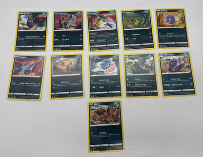 11 X Pokemon Dark Trading Cards Collection Random Years & Series GC 8778-79