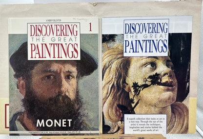 Discovering The Great Paintings No.1 Monet Magazine In Good Condition