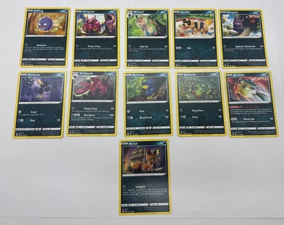 11 X Pokemon Dark Trading Cards Collection Random Years & Series GC 8778-78